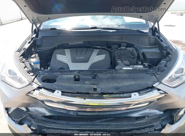 KM8SMDHF7GU158492 2016 HYUNDAI SANTA FE Silver Հետևի տեսք