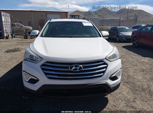 KM8SMDHF8GU156654 2016 HYUNDAI SANTA FE White Widok zestawu wskaźników