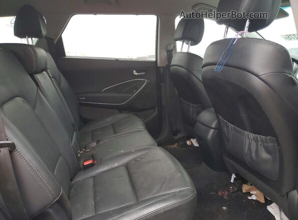 KM8SN4HF9KU307619 2019 HYUNDAI SANTA White Vista interior trasera