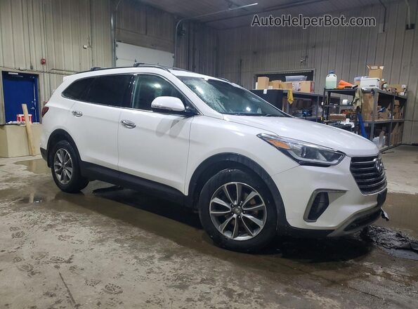 KM8SNDHF3KU298366 2019 HYUNDAI SANTA White 