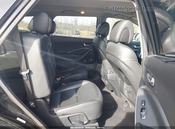 KM8SRDHF3HU175678 2017 HYUNDAI SANTA FE Black 