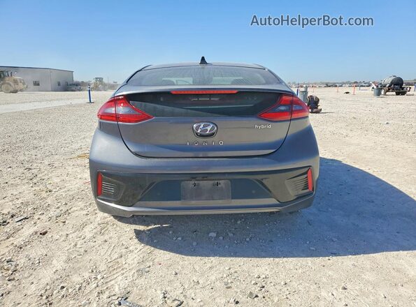 KMHC05LC0HU026226 2017 HYUNDAI IONIQ Gray Հետևի տեսք