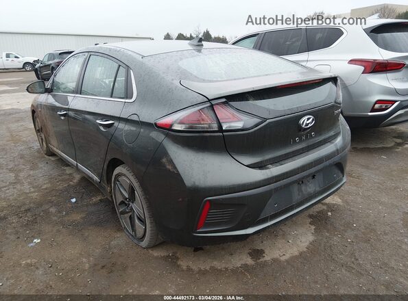 KMHC05LC0LU241727 2020 HYUNDAI IONIQ HYBRID Gray Trasero izquierdo