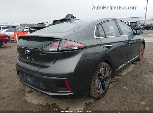 KMHC05LC0LU241727 2020 HYUNDAI IONIQ HYBRID Gray Trasero derecho