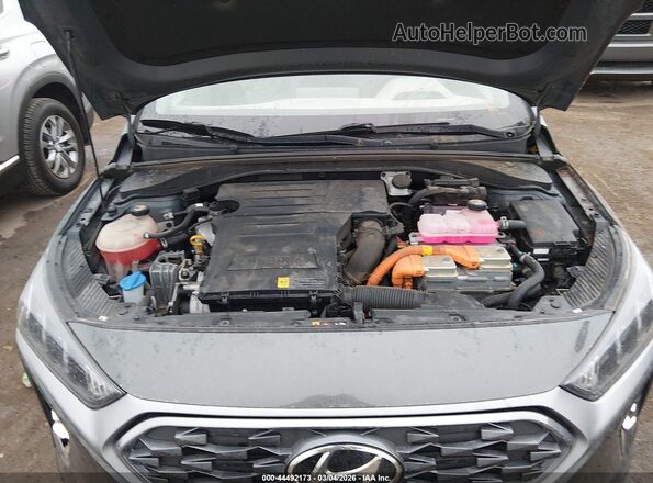 KMHC05LC0LU241727 2020 HYUNDAI IONIQ HYBRID Gray Vista trasera
