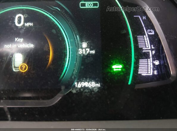 KMHC05LC0LU241727 2020 HYUNDAI IONIQ HYBRID Gray 