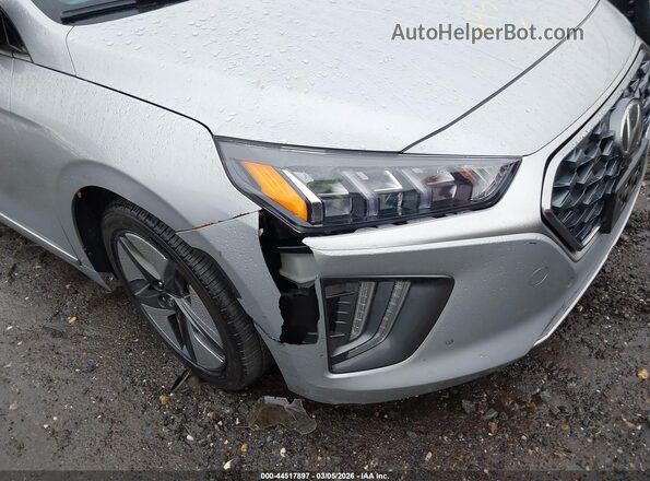 KMHC05LC1MU251619 2021 HYUNDAI IONIQ HYBRID Gray Դիմացի տեսք
