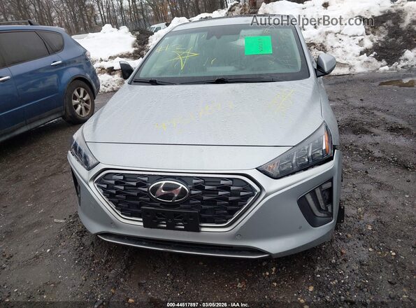KMHC05LC1MU251619 2021 HYUNDAI IONIQ HYBRID Gray Առջևի վահանակի տեսք