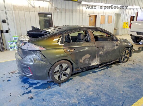KMHC05LC1NU281110 2022 HYUNDAI IONIQ Gray Задня права чверть