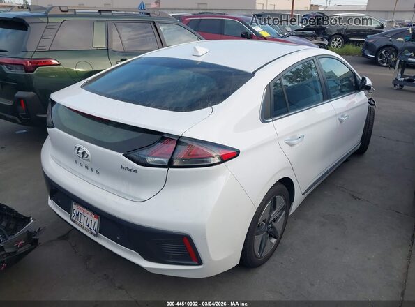 KMHC05LC2LU199433 2020 HYUNDAI IONIQ HYBRID White 