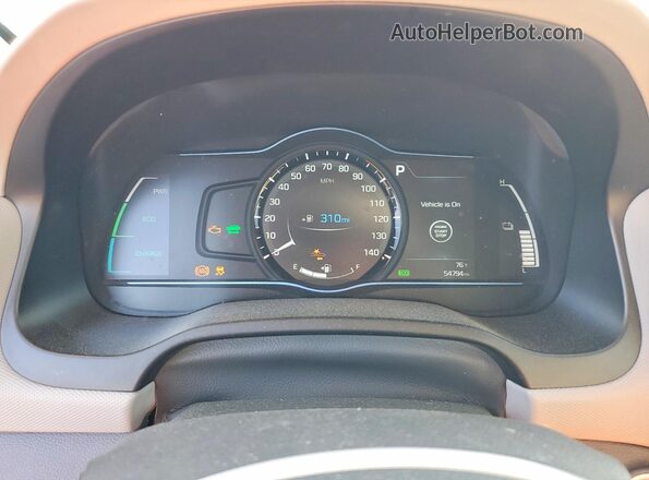 KMHC05LC3HU018217 2017 HYUNDAI IONIQ Silver Instrument cluster view