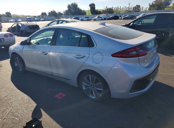 KMHC05LC3HU018217 2017 HYUNDAI IONIQ Silver Rear left