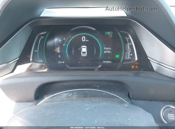 KMHC05LC3LU235159 2020 HYUNDAI IONIQ HYBRID White Հետևի նստատեղերի տեսք