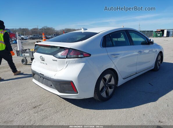 KMHC05LC3LU235159 2020 HYUNDAI IONIQ HYBRID White Հետևի աջ