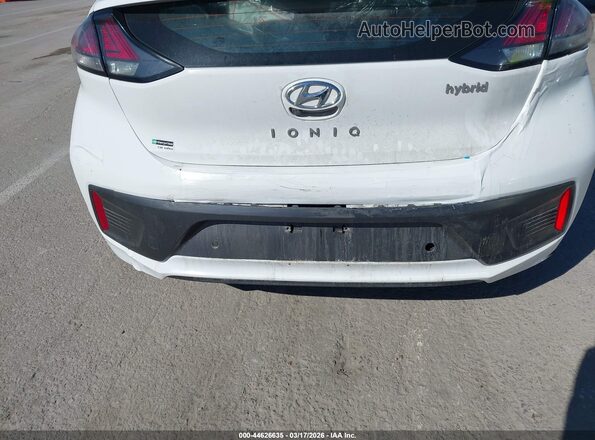 KMHC05LC3LU235159 2020 HYUNDAI IONIQ HYBRID White Դիմացի տեսք