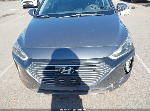 KMHC05LC5JU065092 2018 HYUNDAI IONIQ HYBRID Gray Вид спереду