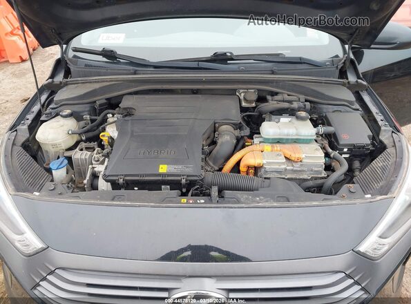 KMHC65LC0KU171515 2019 HYUNDAI IONIQ HYBRID Черный Вид сзади
