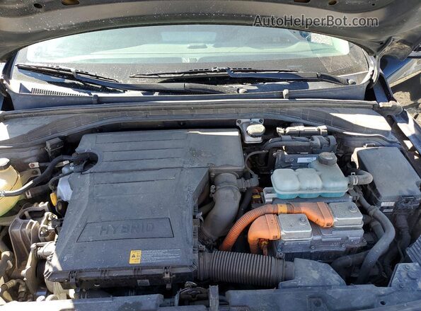 KMHC65LC0LU227938 2020 HYUNDAI IONIQ Черный Вид задней части салона
