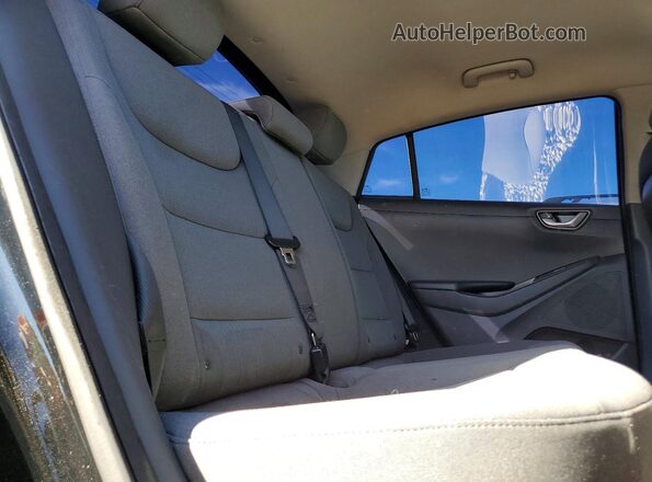 KMHC65LC0LU227938 2020 HYUNDAI IONIQ Черный Вид задних сидений