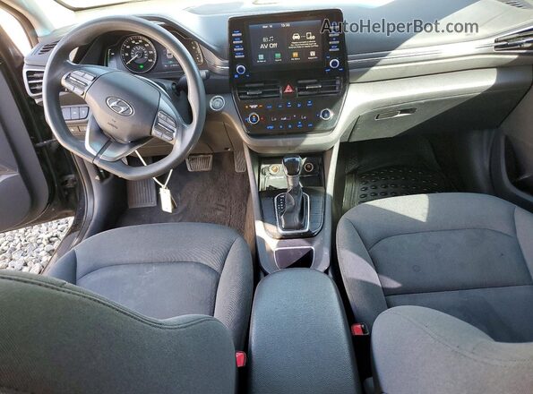 KMHC65LC0LU227938 2020 HYUNDAI IONIQ Черный Вид панели приборов