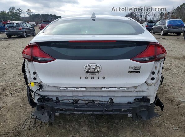 KMHC65LC0MU255630 2021 HYUNDAI IONIQ White Вид ззаду