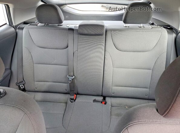KMHC65LC0MU255630 2021 HYUNDAI IONIQ White Вид задніх сидінь
