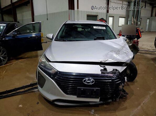 KMHC65LC1KU158420 2019 HYUNDAI IONIQ Silver Դիմացի տեսք