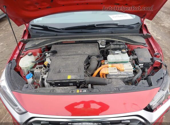 KMHC65LC1LU225955 2020 HYUNDAI IONIQ HYBRID Red Vista trasera