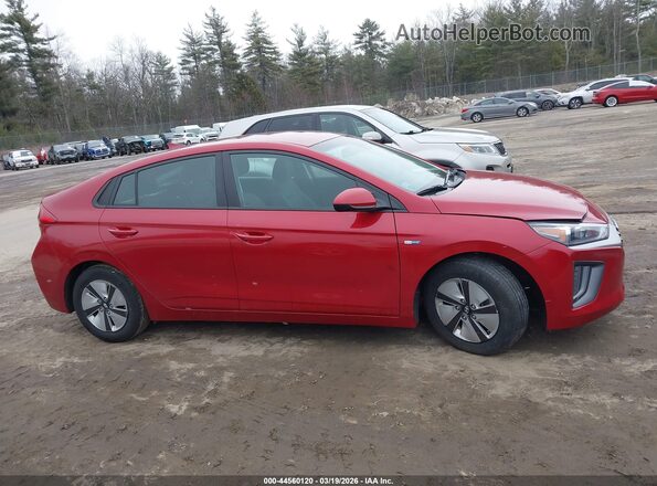 KMHC65LC1LU225955 2020 HYUNDAI IONIQ HYBRID Red Vista interior trasera