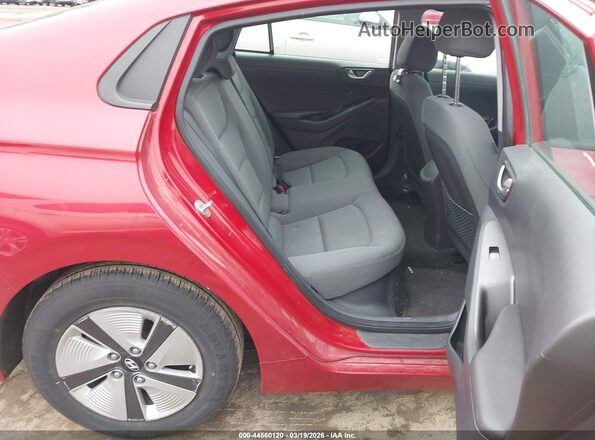 KMHC65LC1LU225955 2020 HYUNDAI IONIQ HYBRID Red Vista de la etiqueta del VIN