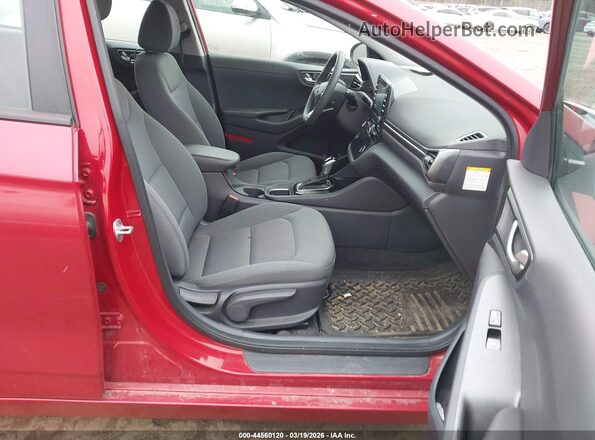 KMHC65LC1LU225955 2020 HYUNDAI IONIQ HYBRID Red Vista interior delantera