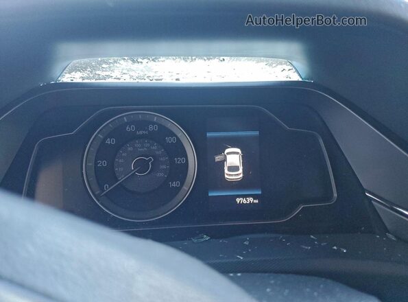 KMHC65LC1NU273412 2022 HYUNDAI IONIQ Серебряный Вид щитка приборов