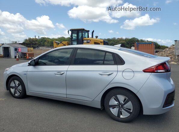 KMHC65LC2JU090434 2018 HYUNDAI IONIQ Silver Задня ліва чверть