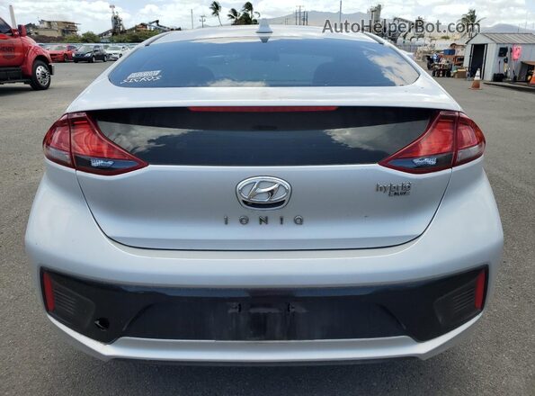 KMHC65LC2JU090434 2018 HYUNDAI IONIQ Silver Вид ззаду