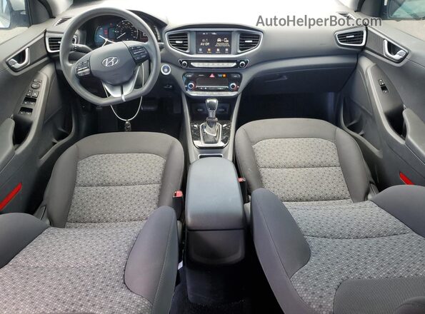 KMHC65LC2JU090434 2018 HYUNDAI IONIQ Silver Вид панелі приладів