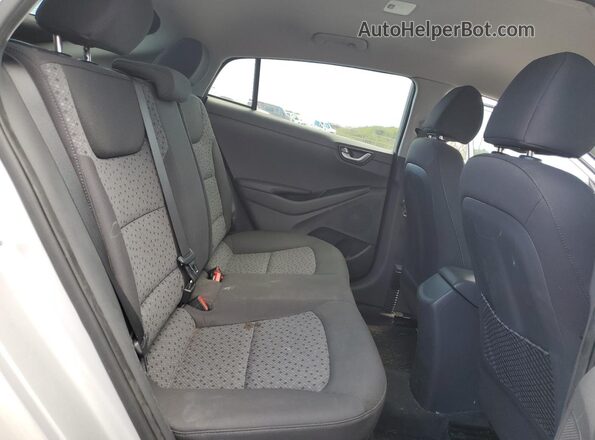KMHC65LC2JU090434 2018 HYUNDAI IONIQ Silver Вид задніх сидінь