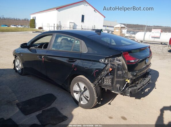 KMHC65LC2KU174870 2019 HYUNDAI IONIQ HYBRID Black Հետևի ձախ
