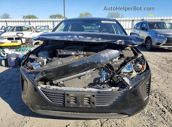 KMHC65LC3JU095531 2018 HYUNDAI IONIQ Черный Вид спереди