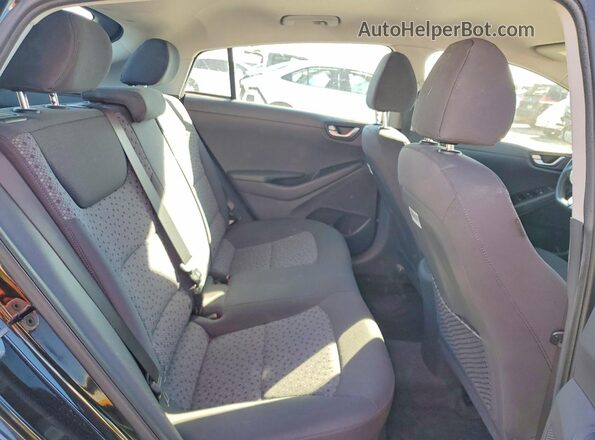 KMHC65LC3JU095531 2018 HYUNDAI IONIQ Черный Вид задних сидений