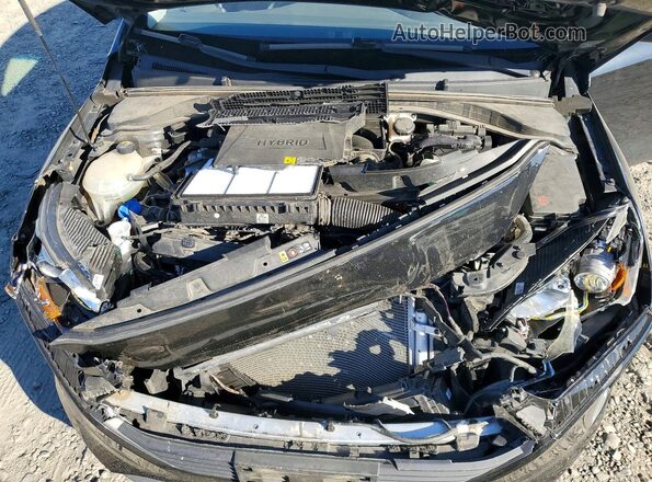 KMHC65LC3JU095531 2018 HYUNDAI IONIQ Черный Вид задней части салона