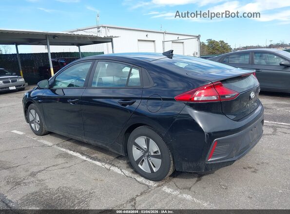 KMHC65LC3LU220160 2020 HYUNDAI IONIQ HYBRID Black Հետևի ձախ