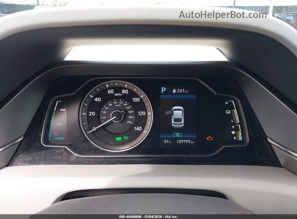 KMHC65LC3LU220160 2020 HYUNDAI IONIQ HYBRID Black Հետևի նստատեղերի տեսք