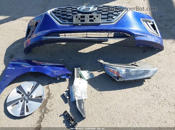 KMHC65LC3LU227481 2020 HYUNDAI IONIQ HYBRID Blue 