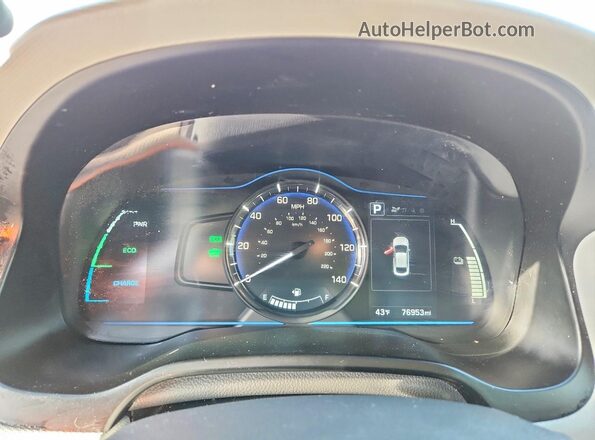 KMHC65LC4KU117117 2019 HYUNDAI IONIQ White 