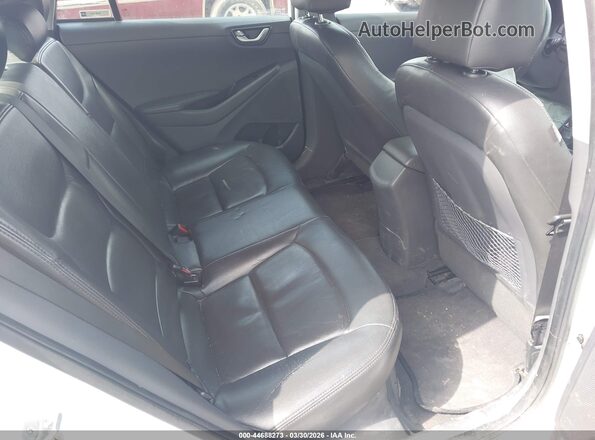 KMHC65LC4KU128487 2019 HYUNDAI IONIQ HYBRID Белый Вид наклейки с VIN-кодом