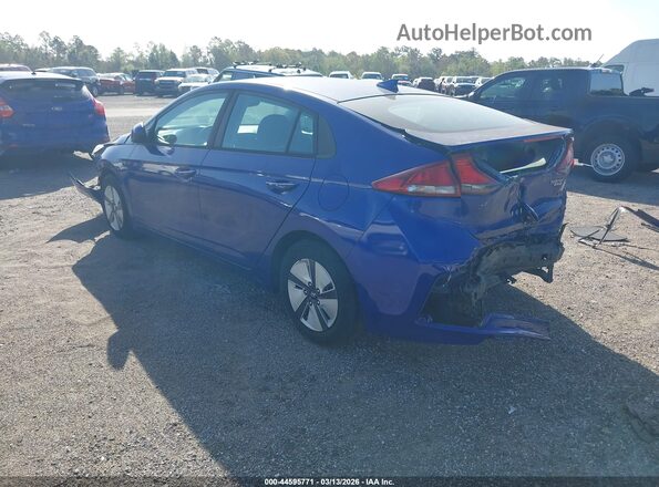 KMHC65LC4KU170772 2019 HYUNDAI IONIQ HYBRID Синий Задняя левая четверть
