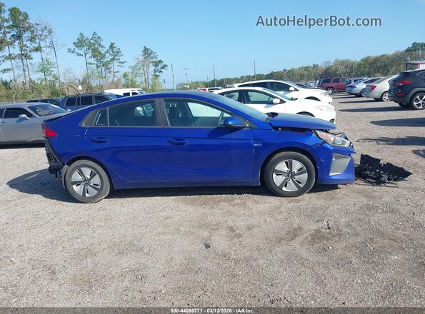 KMHC65LC4KU170772 2019 HYUNDAI IONIQ HYBRID Синий Вид задней части салона