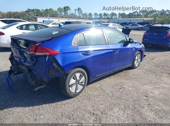 KMHC65LC4KU170772 2019 HYUNDAI IONIQ HYBRID Синий Задняя правая четверть