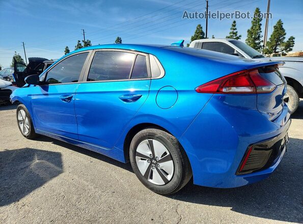 KMHC65LC5JU061056 2018 HYUNDAI IONIQ Blue Հետևի ձախ