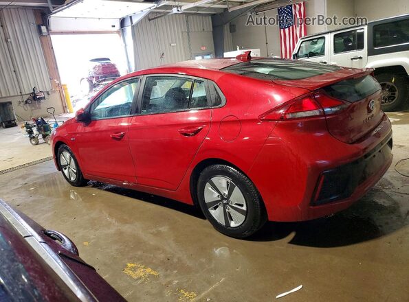 KMHC65LC5KU124819 2019 HYUNDAI IONIQ Red Tył lewy